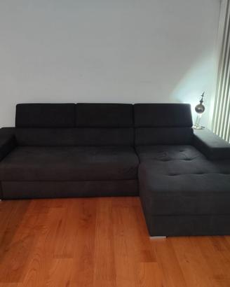 Divano angolare convertibile