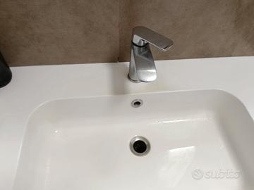 Lavabo bagno bianco lucido
