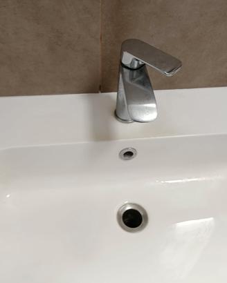 Lavabo bagno bianco lucido