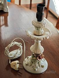 lampada tipo Capodimonte 
