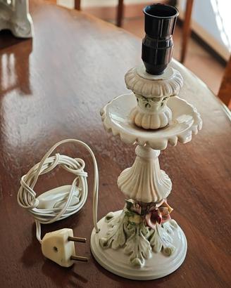 lampada tipo Capodimonte 