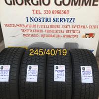 GOMME USATE INVERNALI 245/40/19 in pronta consegn