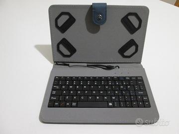 custodia protettiva tablet con tastiera inclusa