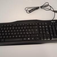 TRUST TASTIERA KEYBOARD 20521 QWERTY usb 2.0