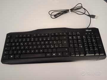 TRUST TASTIERA KEYBOARD 20521 QWERTY usb 2.0