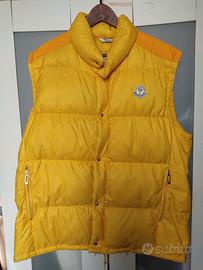 piumino gilet smanicato uomo Moncler tg XXL 
