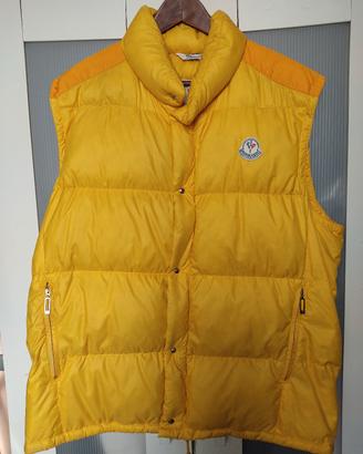 piumino gilet smanicato uomo Moncler tg XXL 