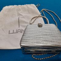 Luana pochette rigida argentata