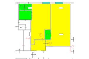 Locale in complesso vigilato con parcheggi