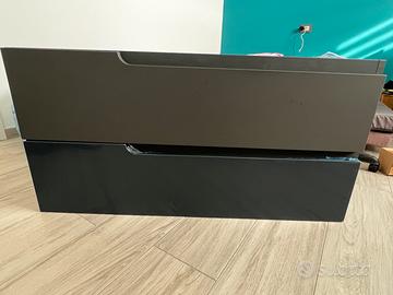 Mobile bagno sospeso 100cm antracite senza lavabo