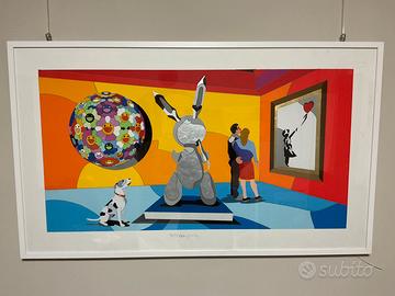 Inflatable Jeff Serigrafia Ugo Nespolo