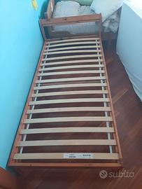 Struttura letto IKEA con doghe, SENZA MATERASSO