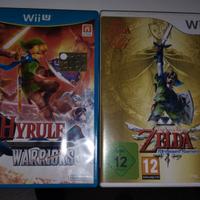 Zelda skyward sword Wii + Hyrule Warriors Wiiu