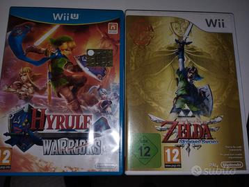 Zelda skyward sword Wii + Hyrule Warriors Wiiu