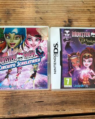 Monster High 2 giochi per Nintendo DS