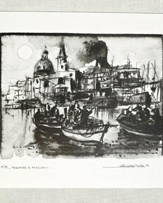 2 Litografie - Gianni Sesia della Merla