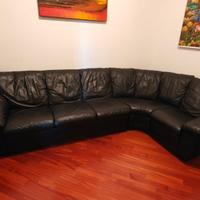 Divani&Divani natuzzi vera pelle