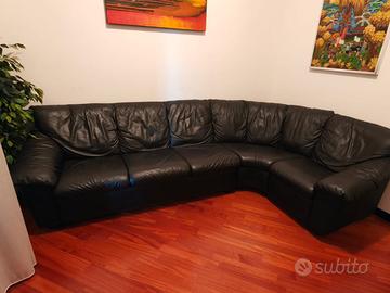 Divani&Divani natuzzi vera pelle