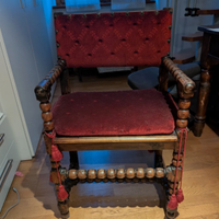 poltrona antica 1800