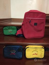 zaino monospalla e astuccio viaggio Paul & shark