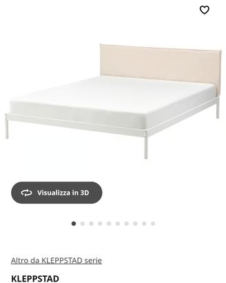 letto matrimoniale ikea + materasso 