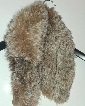 Collo in Vera Pelliccia di Volpe / Procione – Scia
