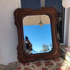 Specchio sentivo in legno msssello