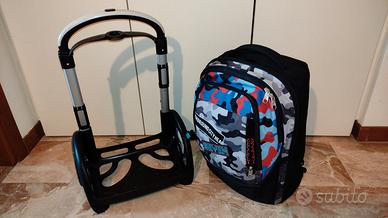 SEVEN Zaino trolley scuola
