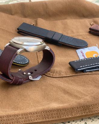 Cinturini artigianali con tecnica Sandwich