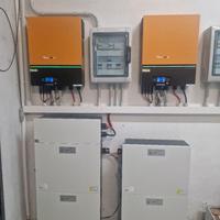 Kit Batterie ( 4x5kw) e inverter (2xKw) off greed