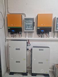 Kit Batterie ( 4x5kw) e inverter (2xKw) off greed