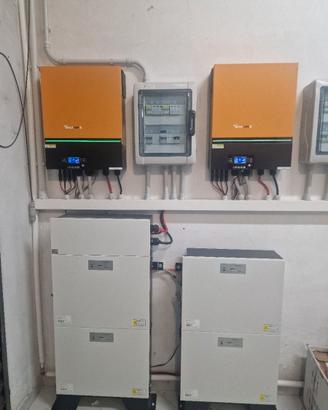 Kit Batterie ( 4x5kw) e inverter (2xKw) off greed