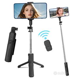 Selfie Stick Treppiede con Telaio Rinforzato Rotaz