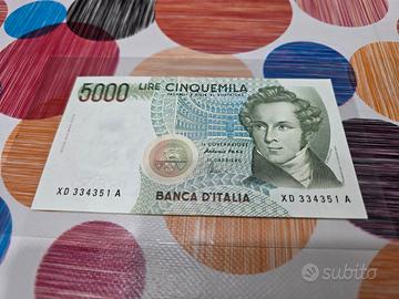 5000 Lire Bellini SERIE SOSTITUTIVA