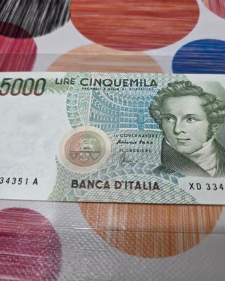 5000 Lire Bellini SERIE SOSTITUTIVA