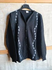 Cardigan nero vintage