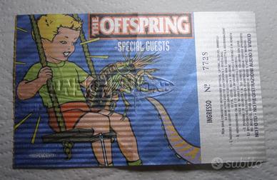 Biglietto Raro The Offspring 1999 Americana Tour