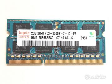 Ram sodimm ddr3 2x2gb Hynix