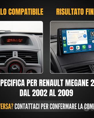 Renault Megane 2 KIT COMPLETO Autoradio Android