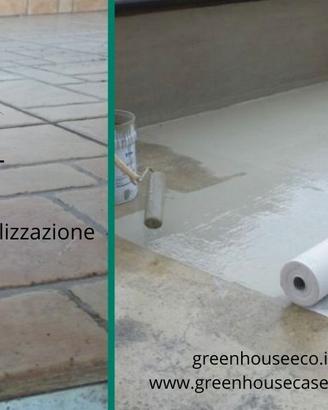 Impermeabilizzazione terrazzo