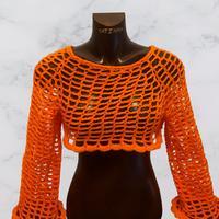 Bolero all’uncinetto