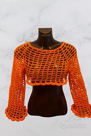 Bolero all’uncinetto