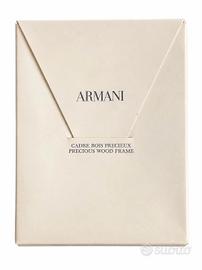 Cornice foto GIORGIO ARMANI vintage in legno
