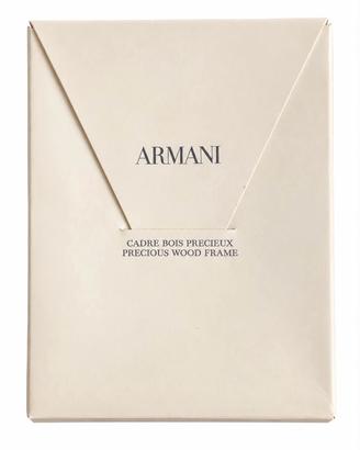 Cornice foto GIORGIO ARMANI vintage in legno