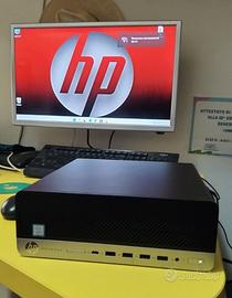 MINI FISSO HP i5, 256NVMe + 500GB, 8Gb RAM, Win11!