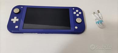 Nintendo switch lite blu