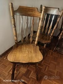 sedie legno