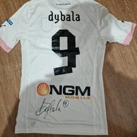 maglia indossata di dybala autografata 