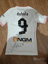 maglia indossata di dybala autografata 