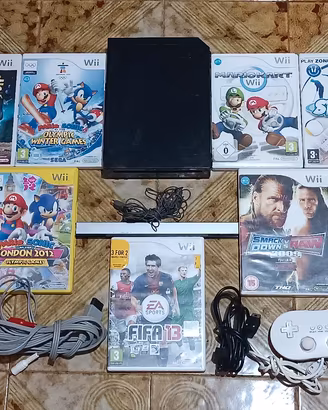 Nintendo Wii più 7 giochi 